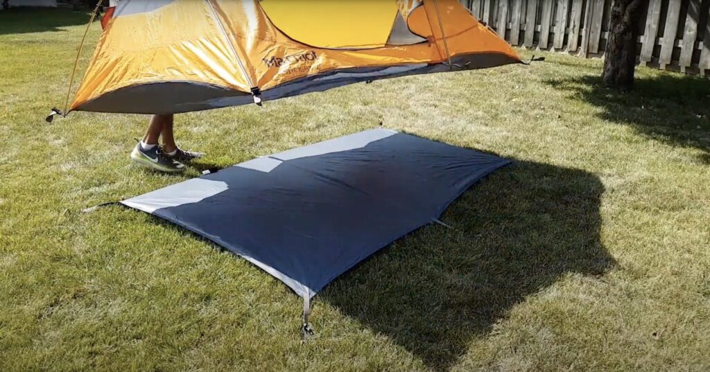 How To Insulate A Tent For Winter Camping: Tent Footprint