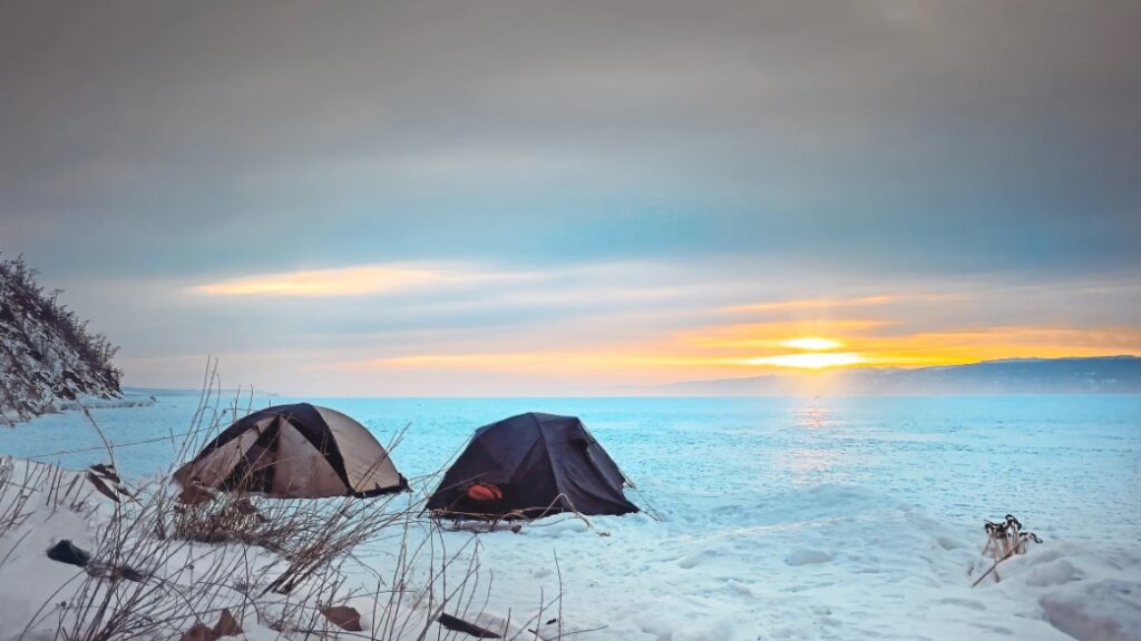 insulating your tent while winter camping