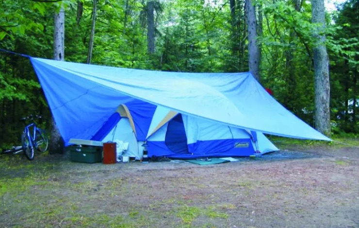 tarp for under tent